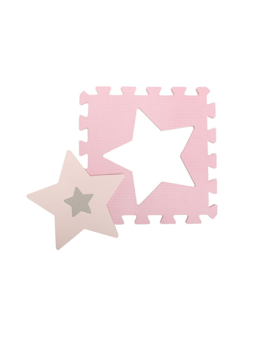 Covoras de joaca puzzle 93x93 cm Momi, Nebe - Pink [4]