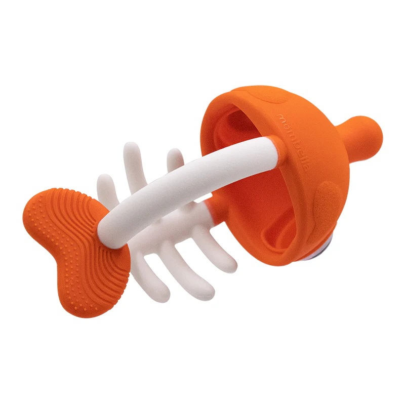 Inel Gingival Din Silicon, Mombella, Clownfish Orange [6]