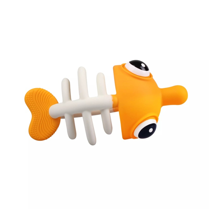 Inel Gingival Din Silicon, Mombella, Clownfish Saffron [3]