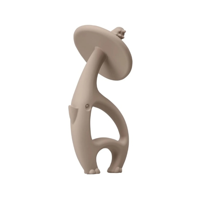 Inel gingival din silicon, Mombella - Elefant Verde [6]