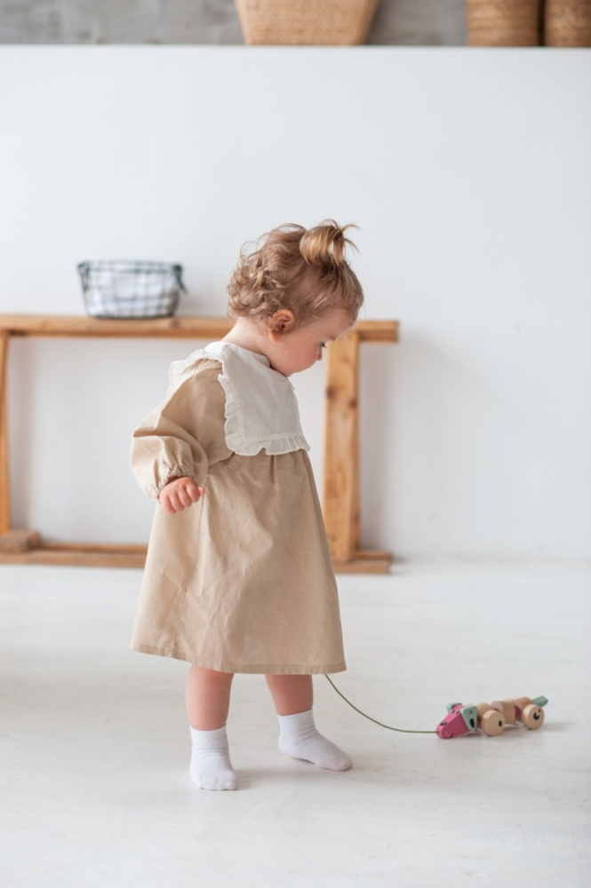 Jucarie din lemn, Cubika, Prietenul meu Catelusul - Pastel [2]