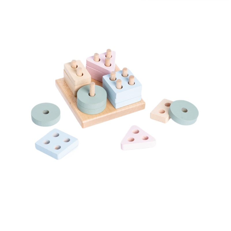 Jucarie din lemn, Cubika, Sortator Forme Geometrice 6 [2]