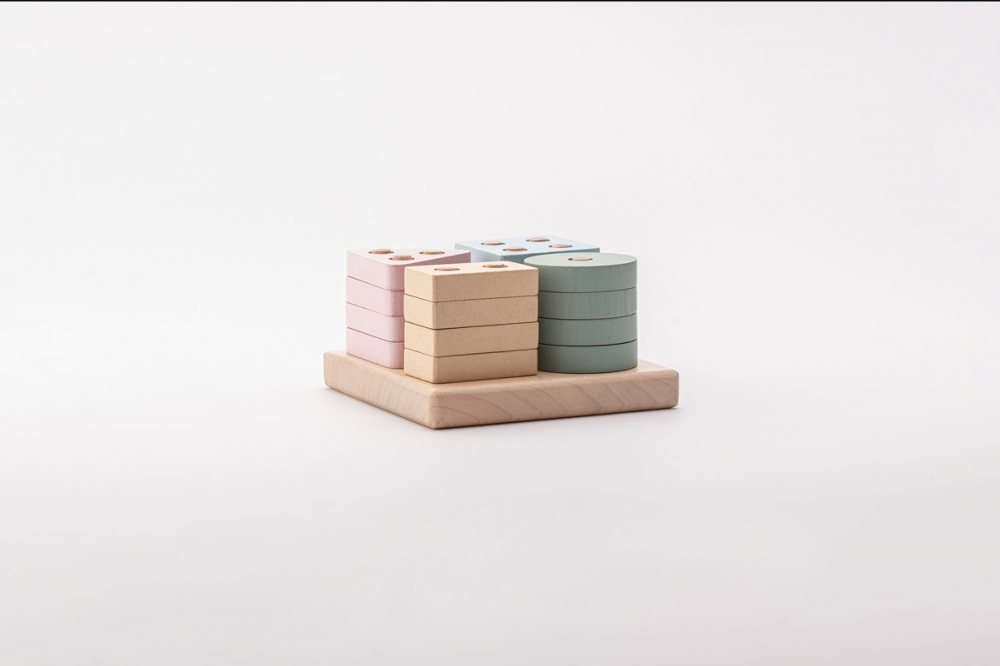 Jucarie din lemn, Cubika, Sortator Forme Geometrice 6 [3]
