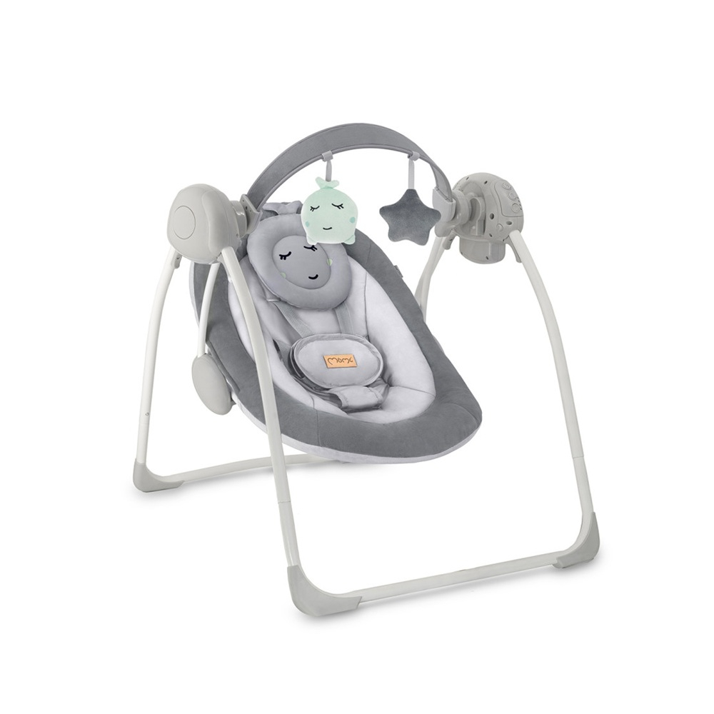 Leagan Electric pentru Bebeluşi MoMi Liss - Grey [1]