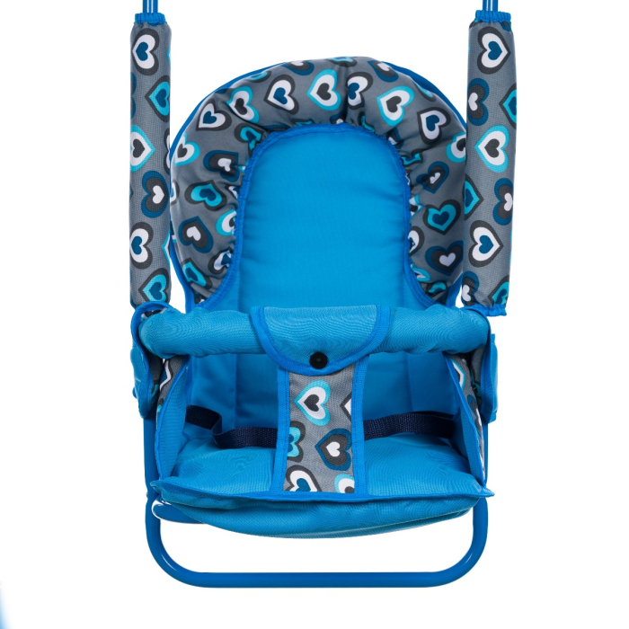 Leagan pentru copii, AppeKids, pentru interior si exterior, Blue Hearts [2]