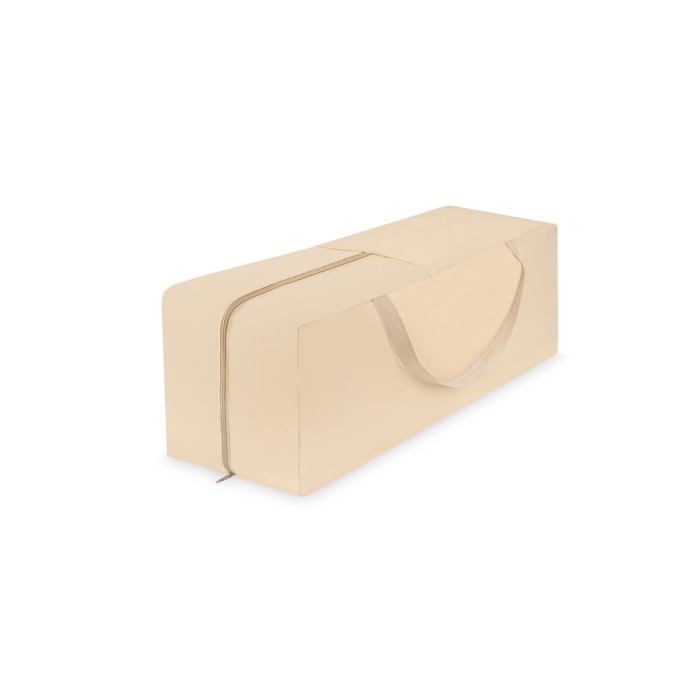 Patut pliabil cu doua nivele si masuta de infasat, 60x120 cm, Momi, Belove Plus -Beige [6]