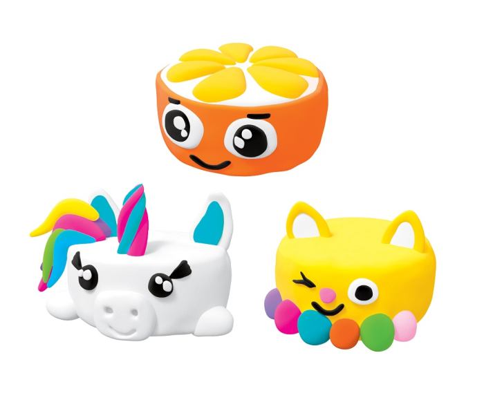 Set Air Clay pentru modelaj Lovin - 18 culori - Squishy Cutes [3]