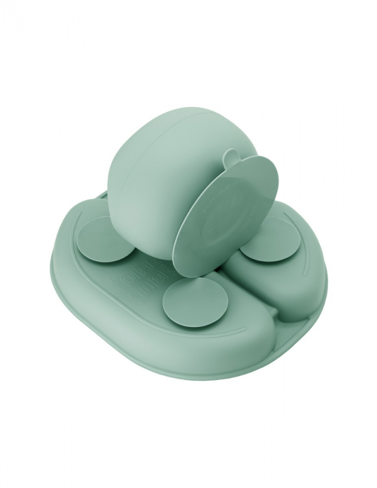Set pentru diversificare din silicon, Momi Ami - Green [3]