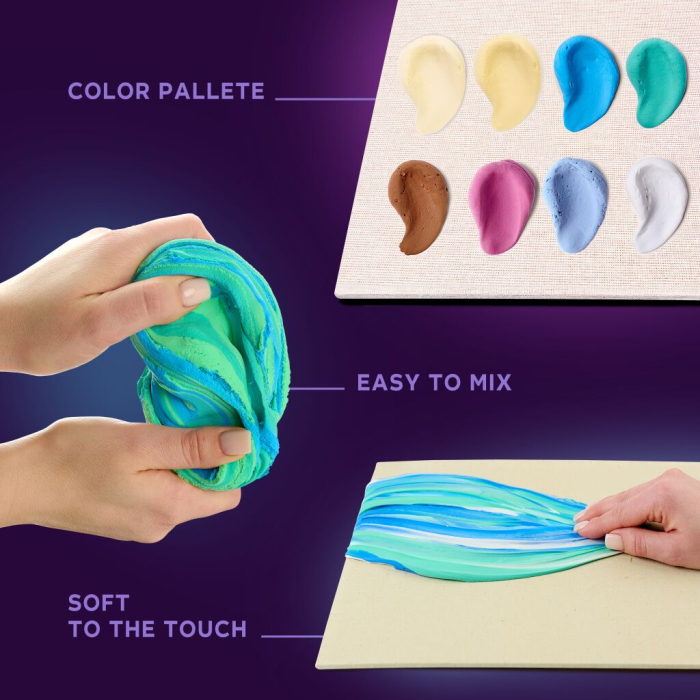 Set pictura 3D cu argila usoara, 30*40cm - Calm [6]
