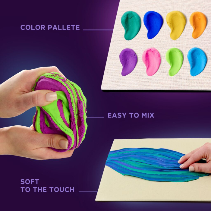 Set pictura 3D cu argila usoara, 30*40cm - Fun [6]
