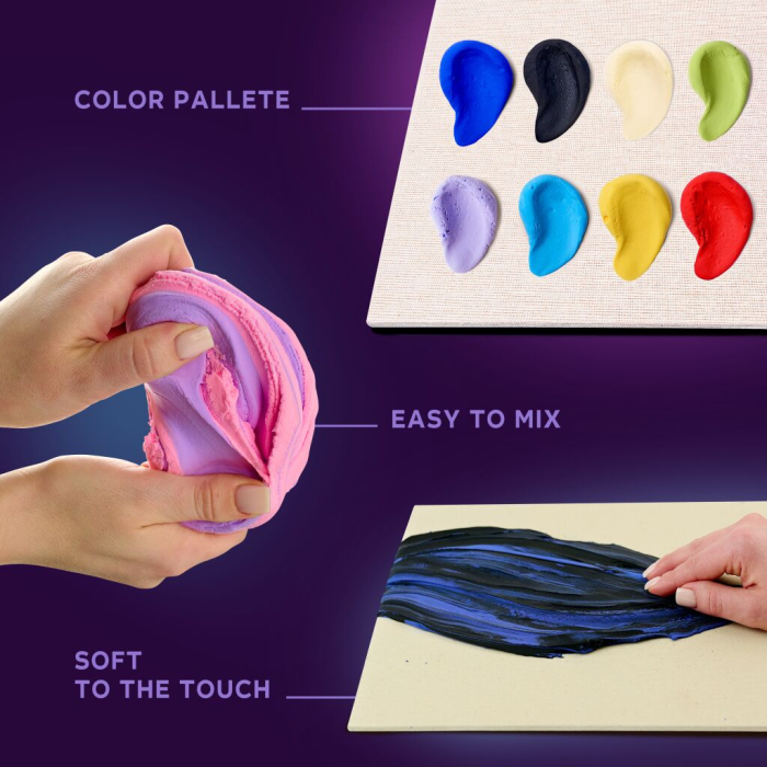 Set pictura 3D cu argila usoara, 30*40cm - Love [6]