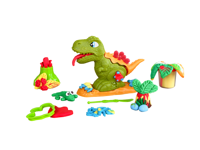 Set plastilina, accesorii si jucarie pentru modelaj Lovin - Dino Max [3]