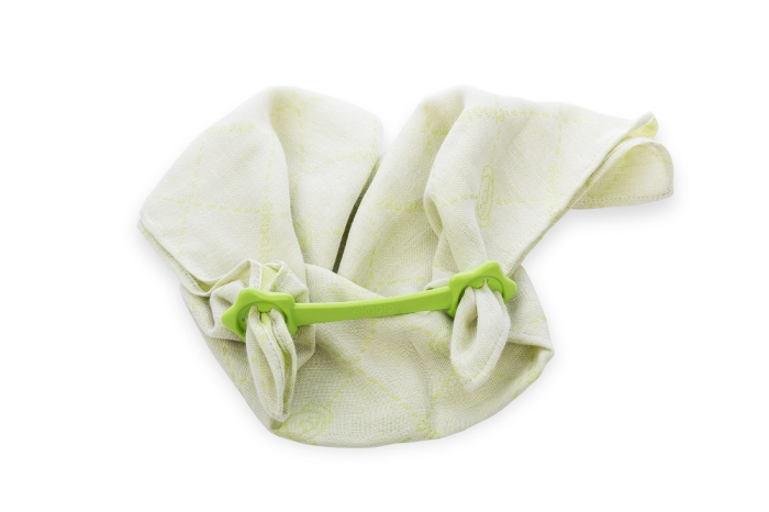 Set Swaddle si suport de prindere baveta, eKoala, Green [3]