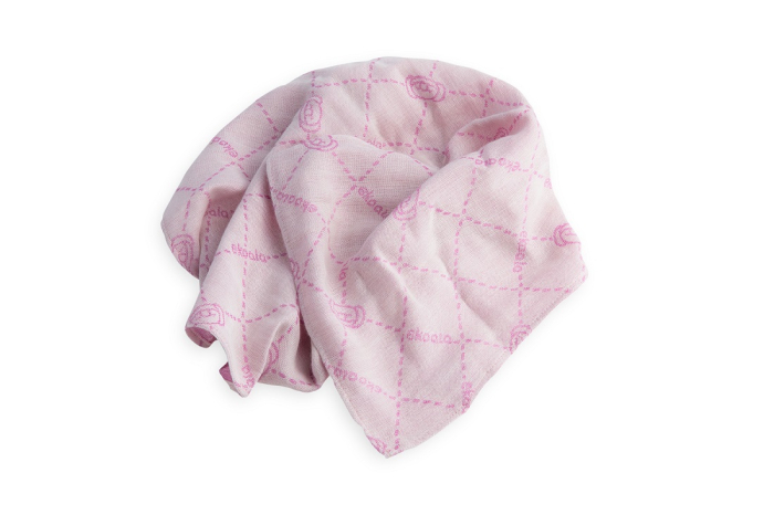 Set Swaddle si suport de prindere baveta, eKoala, Purple [3]