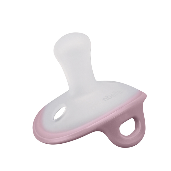 Suzeta deschisa din silicon cu cutie de depozitare, ultra-usoara, 0-6 Luni, Mombella Ciupercuta - Lavender Fog [3]
