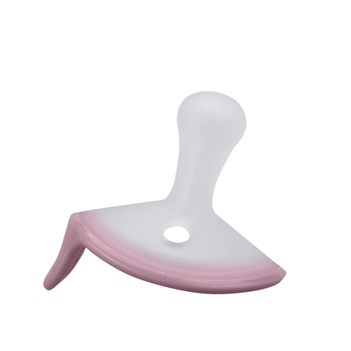 Suzeta deschisa din silicon cu cutie de depozitare, ultra-usoara, 0-6 Luni, Mombella Ciupercuta - Lavender Fog [2]