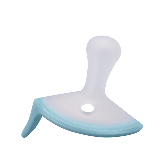 Suzeta deschisa din silicon cu cutie de depozitare, ultra-usoara, 0-6 Luni, Mombella Ciupercuta - Nile Blue [6]