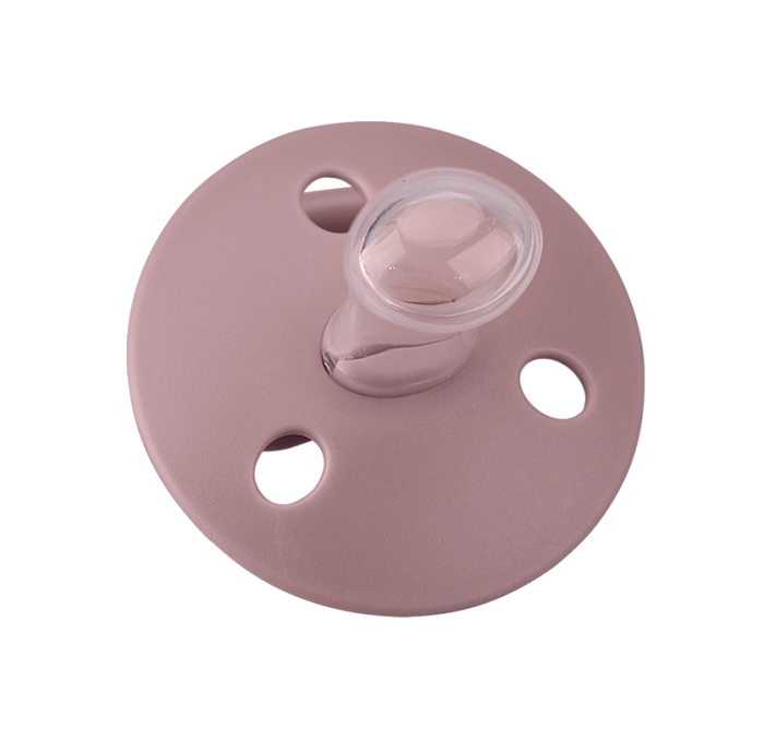 Suzeta din silicon cu cutie de depozitare, 0-6 Luni, Mombella Ciupercuta Fancy - Lavender Fog [3]