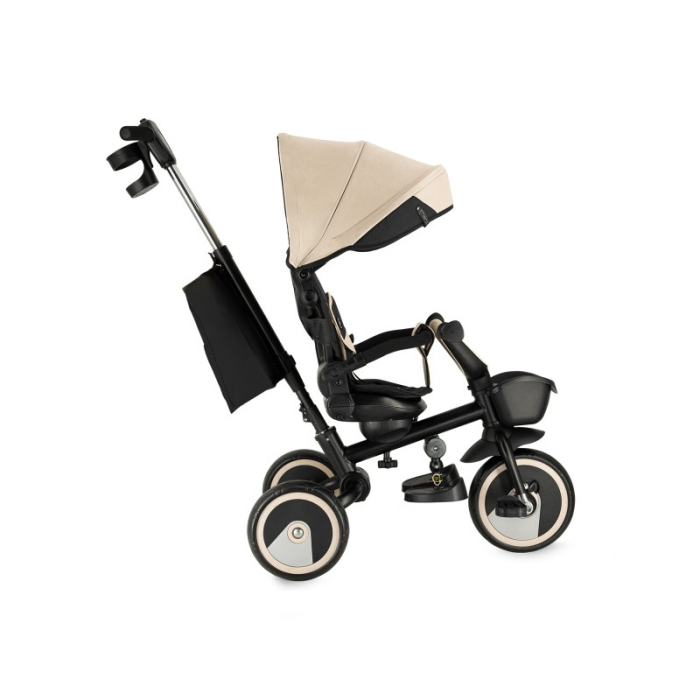 Tricicleta Multifunctionala 3 in 1 cu scaun reversibil, Momi ivi - Beige [2]