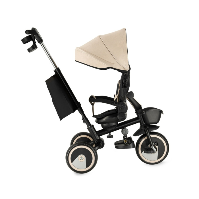 Tricicleta Multifunctionala 3 in 1 cu scaun reversibil, Momi ivi - Beige [3]