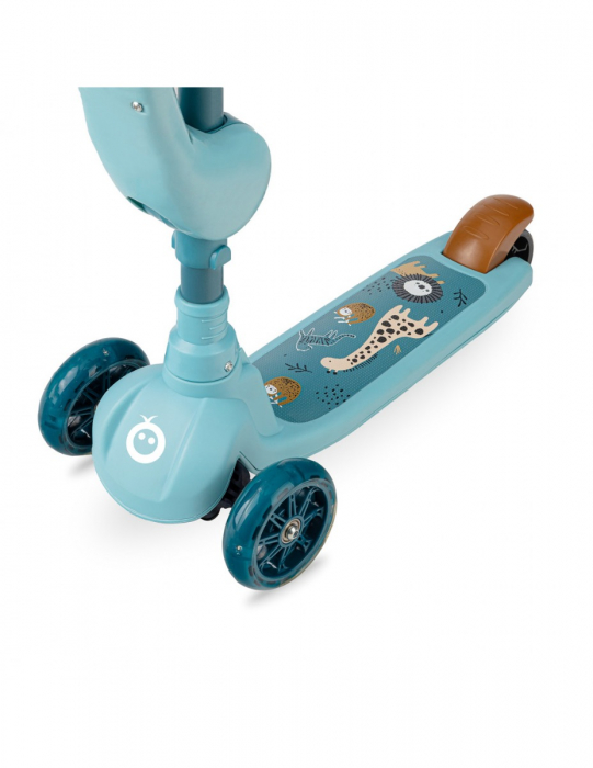 Trotineta transformabila 2in1 MoMi Kiuru - Blue [4]