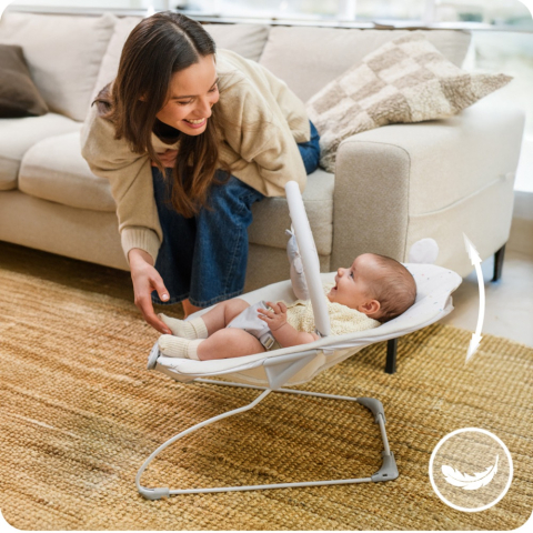 Balansoar bebelusi MoMi Glossy - Pink [4]