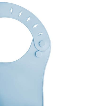 Baveta din silicon, AppeKids - Aqua Blue [4]
