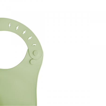 Baveta din silicon, AppeKids - Raw Green [4]