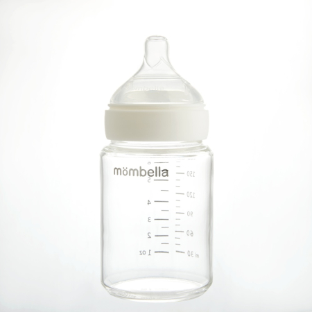 Biberon Anti-colici Mombella Classic PPSU, 180 ml, cu Tetină Silicon S - Flux Lent (0-3 Luni) - Old Rose [2]