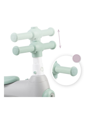 Bicicleta cu lumini, sunet si difuzor de balonase, Momi Tobis - Grey [3]