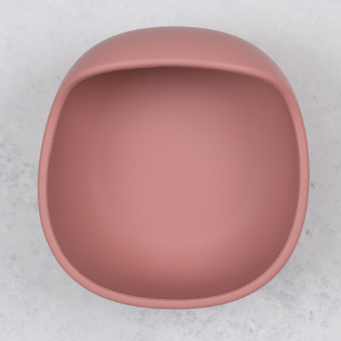 Bol din silicon cu ventuza, AppeKids, Classic - Old Rose [5]