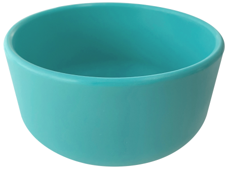 Diversificare si Ingrijire Bebe - Bol Minikoioi, 100% Premium Silicone ,   Aqua Green