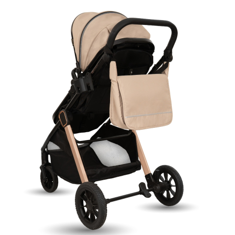 Carucior transformabil 2in1, Appekids Elite - Sand [4]
