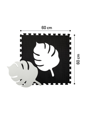 Covoras de joaca puzzle 120x120 cm Momi, Feli - Black [5]