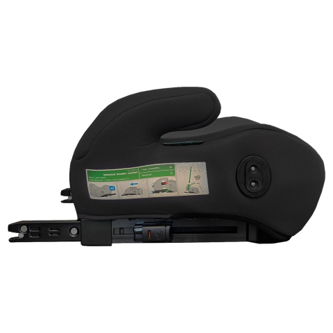 Inaltator auto cu isofix, I-SIZE, 125-150 cm , Appekids Junior - Black [2]