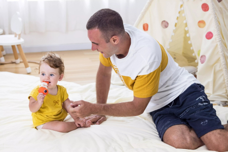 Inel Gingival Din Silicon, Mombella, Clownfish Orange [5]