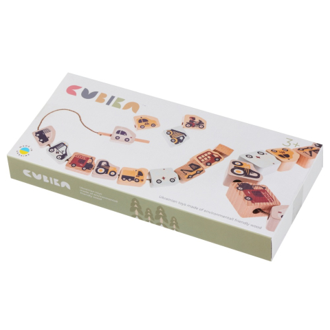 Jucarii de snuruit - Joc de Indemanare din lemn, Cubika, Masinute Zburatoare - Pastel