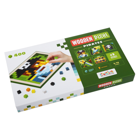 Jucarii - Joc Din Lemn Cubika - MOZAIC - PIXEL PIRATES