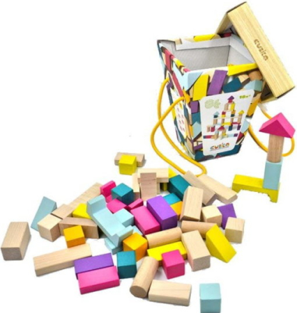 Joc din lemn, Set de constructii Cubika 2 [1]