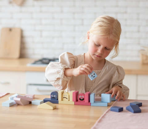 Jucarie Din Lemn, Cubika - Casute Vesele 2 [3]