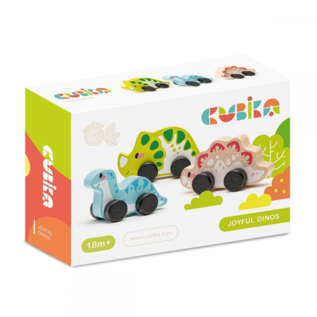 Jucarii - Jucarie din lemn, Cubika, Dinos Family