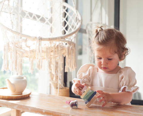 Jucarie din lemn, Cubika, Piramida 3 [2]