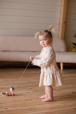 Jucarie din lemn, Cubika, Prietena mea Pisicuta - Pastel [4]