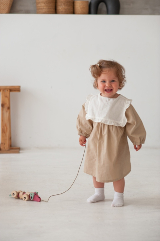 Jucarie din lemn, Cubika, Prietenul meu Catelusul - Pastel [2]