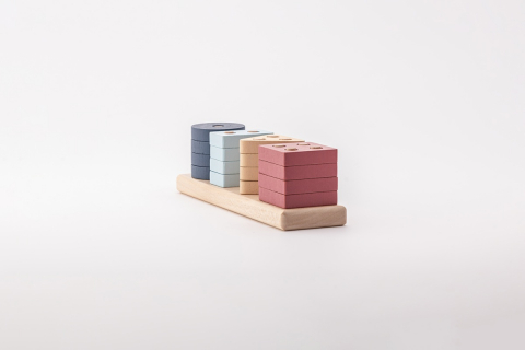 Jucarie din lemn, Cubika, Sortator Forme Geometrice 5 [2]