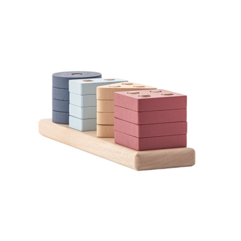 Jucarie din lemn, Cubika, Sortator Forme Geometrice 5 [3]