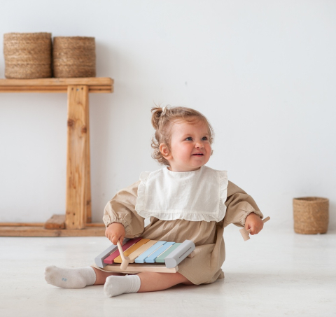 Jucarie din lemn, Cubika, Xilofon 2 [4]