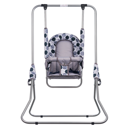 Camera copilului - Leagan pentru copii, AppeKids, pentru interior si exterior, Grey Dots