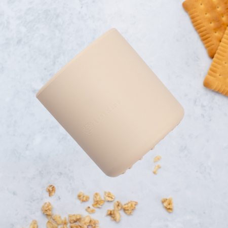 Pahare - Pahar din silicon, AppeKids - Bubble Beige