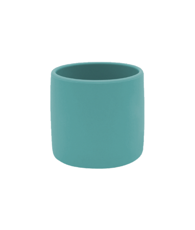 Pahare - Pahar Minikoioi, 100% Premium Silicone, Mini Cup – Aqua Green